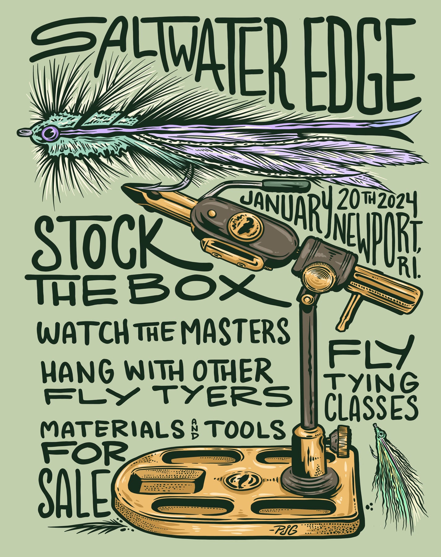 Stock The Box Fly Tying Expo