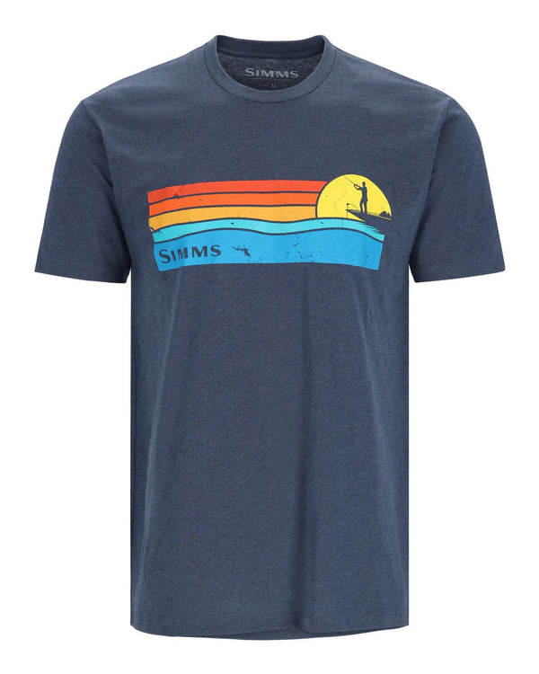 Men's Simms Sunset T-Shirt - The Saltwater Edge