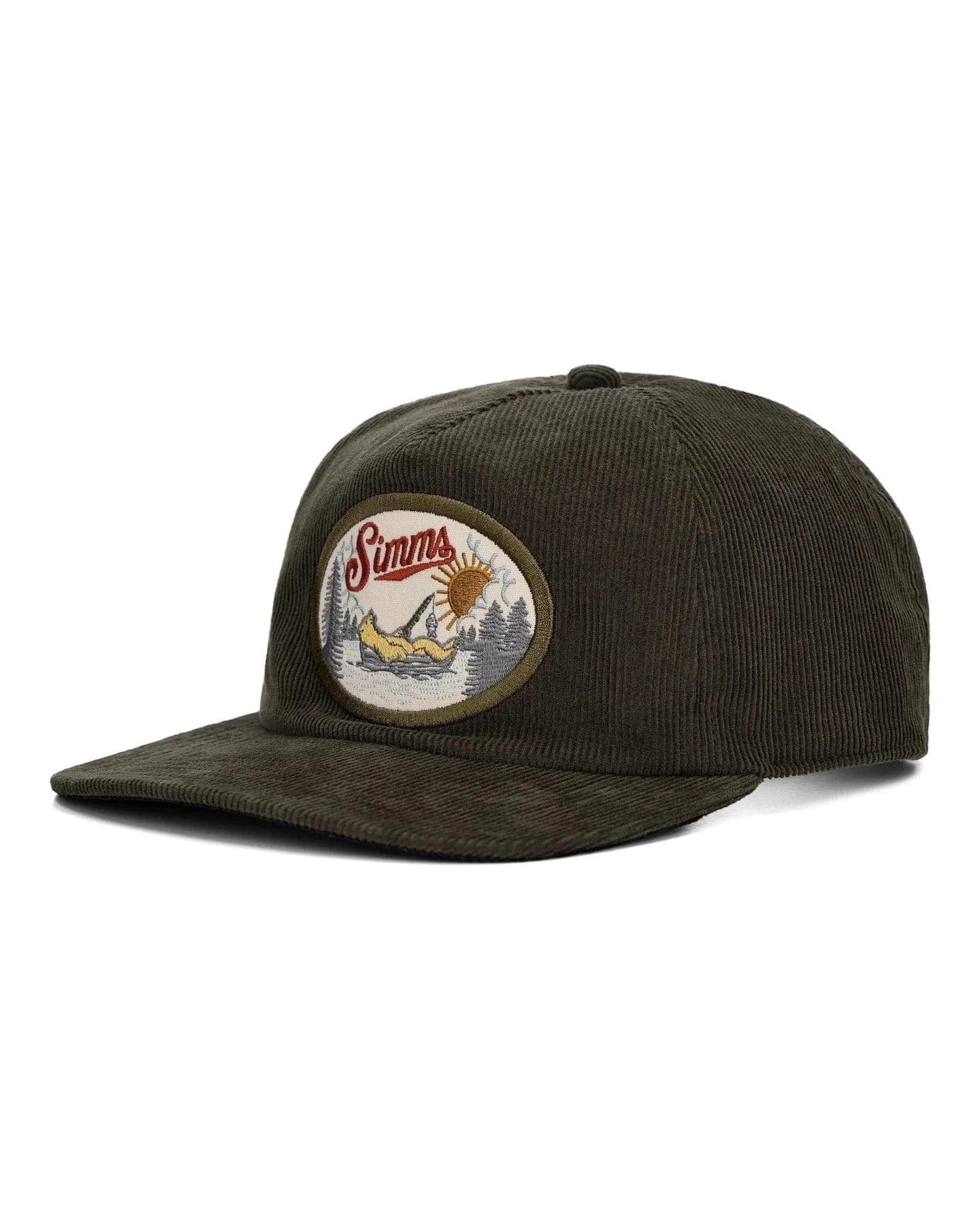 Simm's Double Haul Corduroy Cap Loden