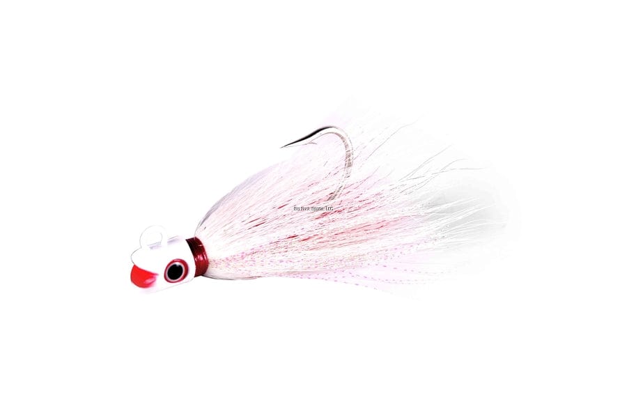 S&S Jigs Smiling Bill Bucktail Jig White Pearl / 1/2oz