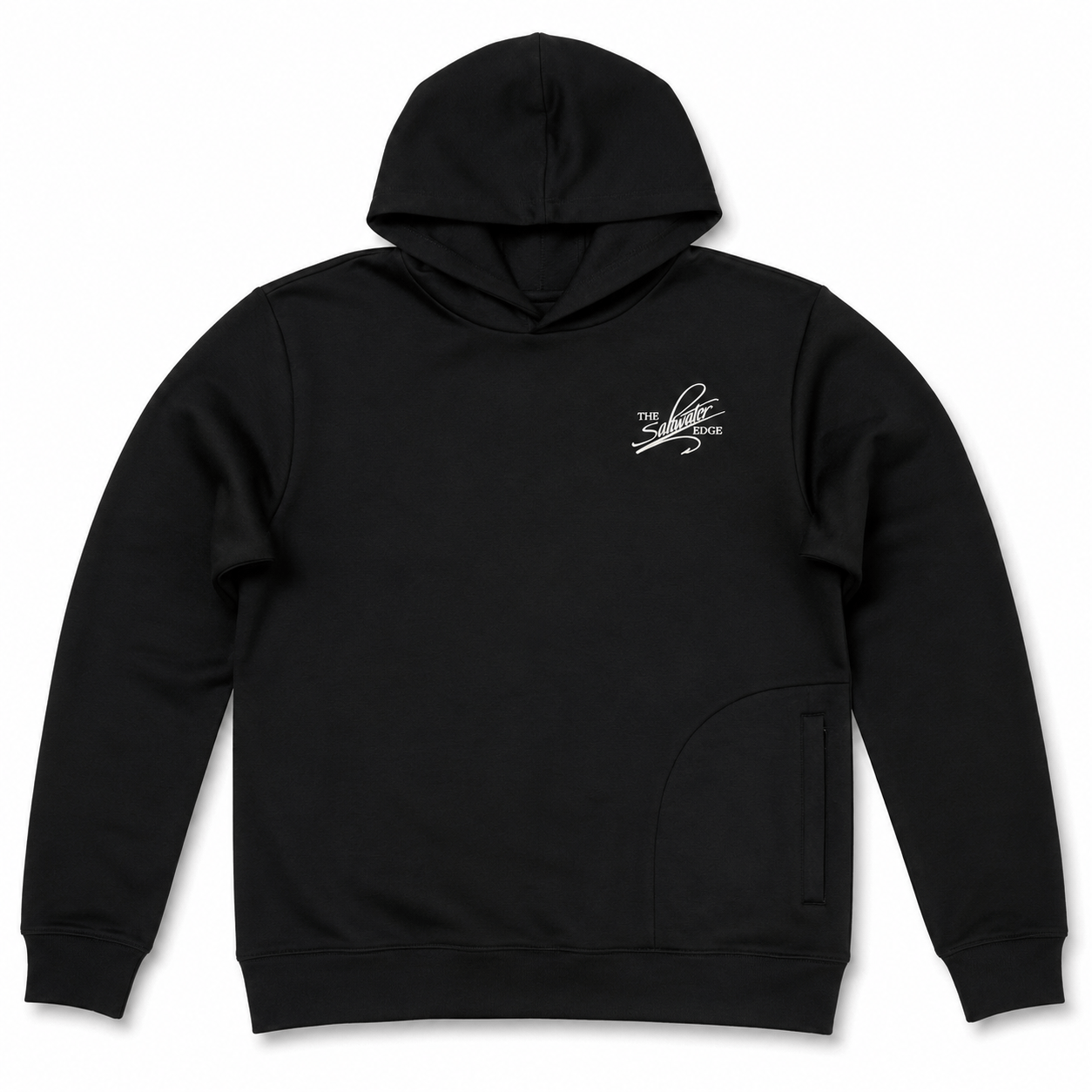 Saltwater Edge CloudTech Performance Hoodie Black / S