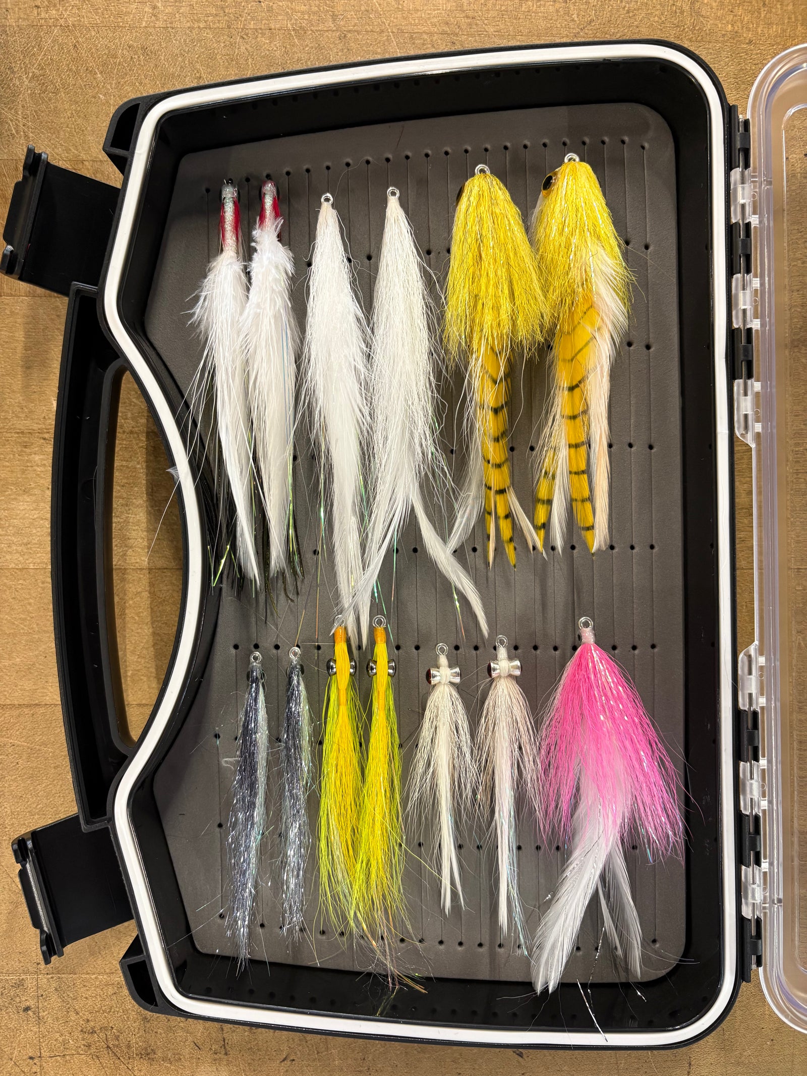 SWE Bass and Bluefish Fly Selection