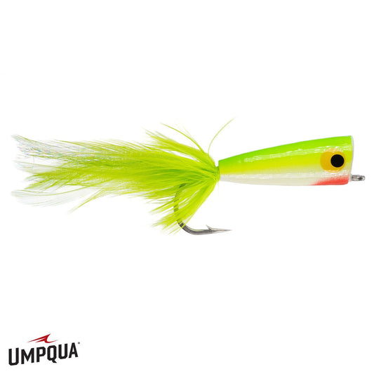 Saltwater Popper Chartreuse