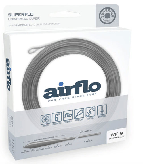 Airflo Superflo Universal Cold Salt Intermediate Fly Line - The