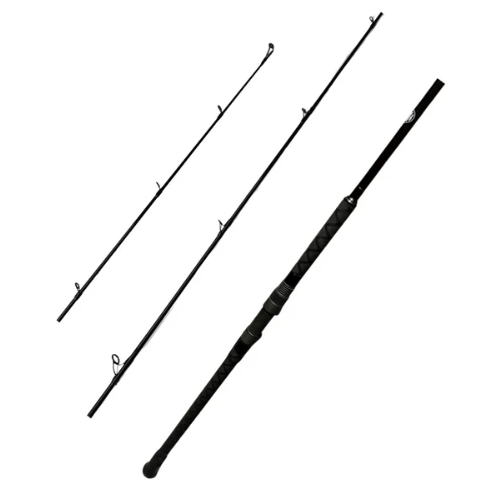 cheap shore fishing pole Magictail Surf Rods Savage Gear Sandeel V2 tuned action and a Color:Holographic Gold Shiner geartrade