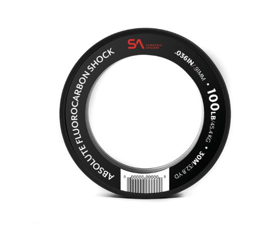 Scientific Anglers Absolute Fluorocarbon Shock Leader Material 100lb