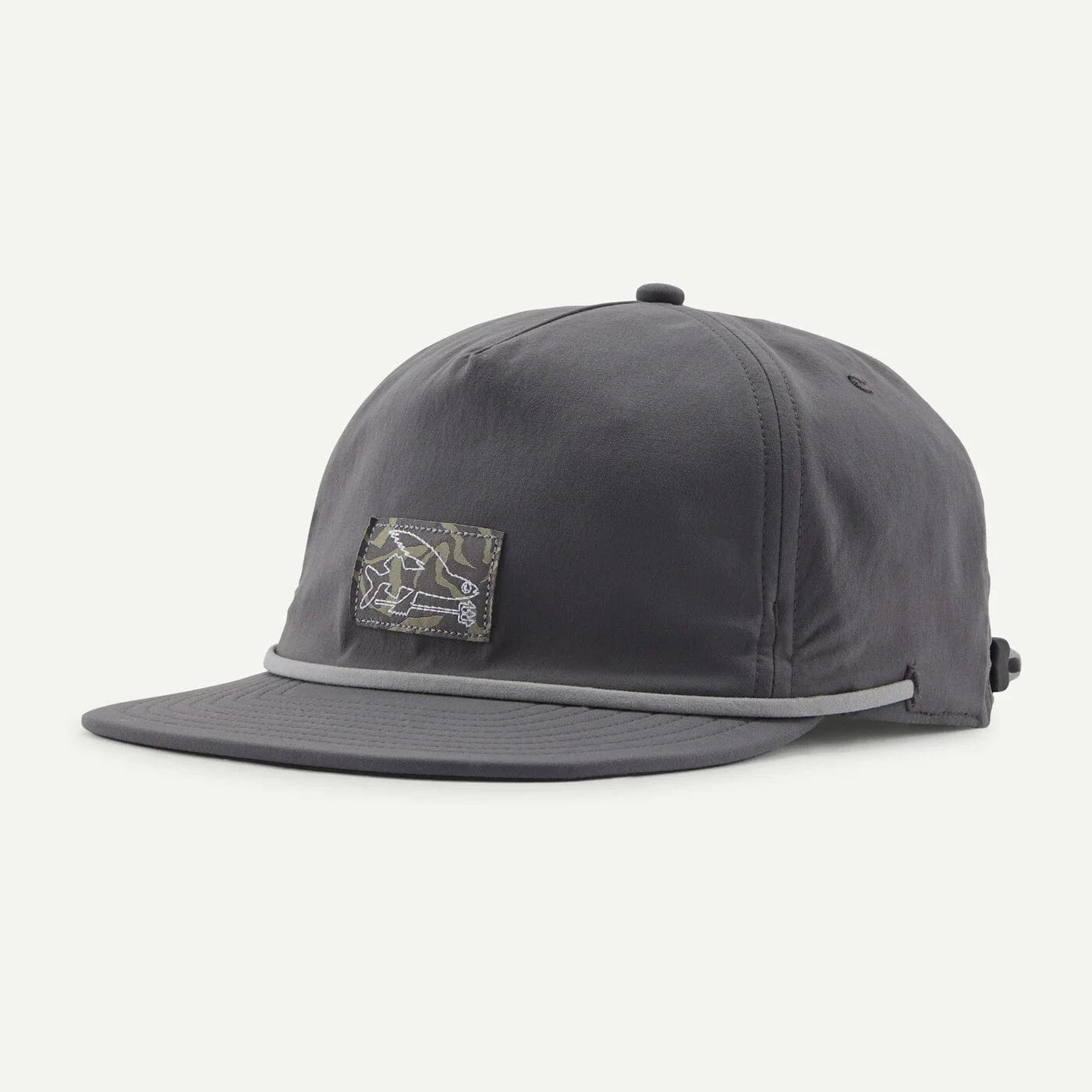 Patagonia Merganzer Water Hat Flying Fish Banner: Forge Grey