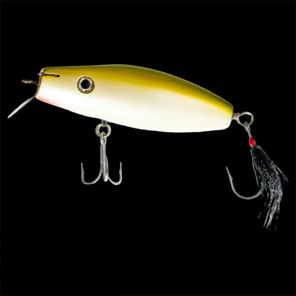 degrade spikes fish hooks nail skewer lips mouth Stack Tackle Quigley Metal Lip