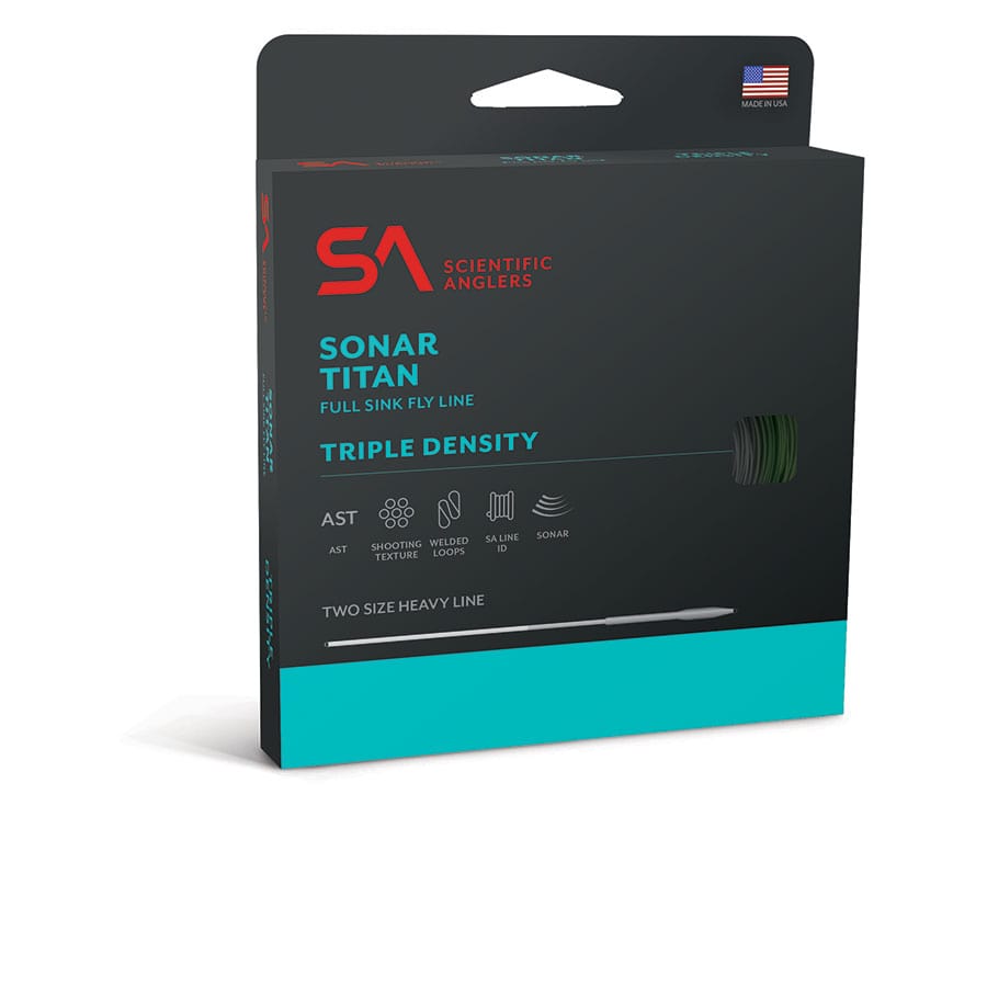 Scientific Anglers Sonar Titan Triple Density Sink 3/ Sink 5/ Sink 7 Fly Line 9wt
