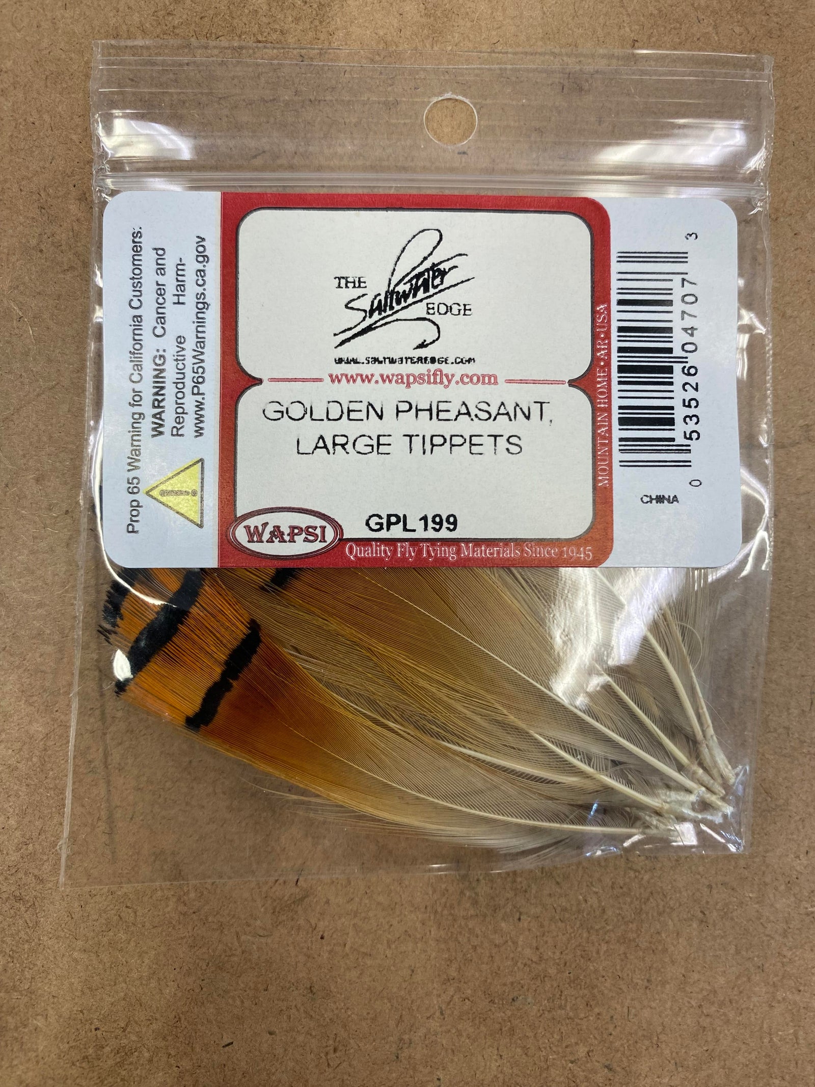 Golden Pheasant Tippets
