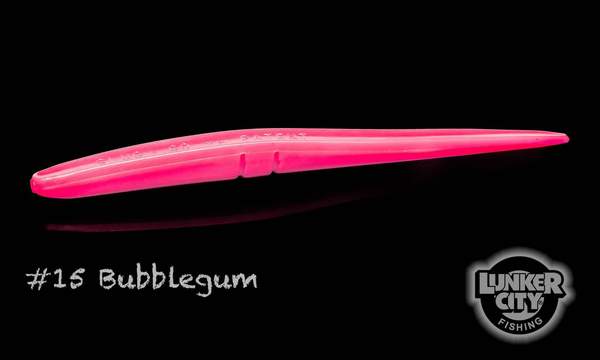 Lunker City Slug-Go - 6 - Bubblegum