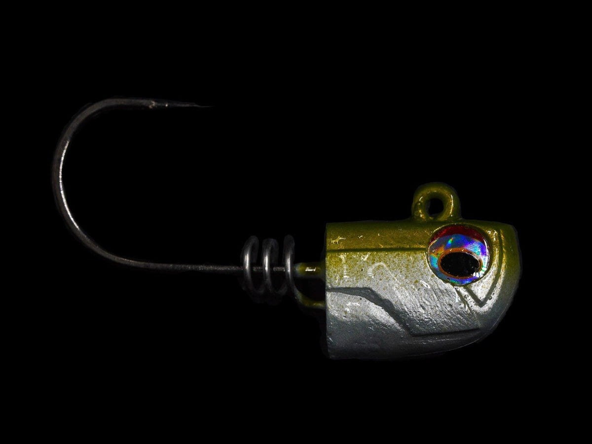 No Live Bait Needed (NLBN) Screwlock Jigheads for 3&quot; Bait