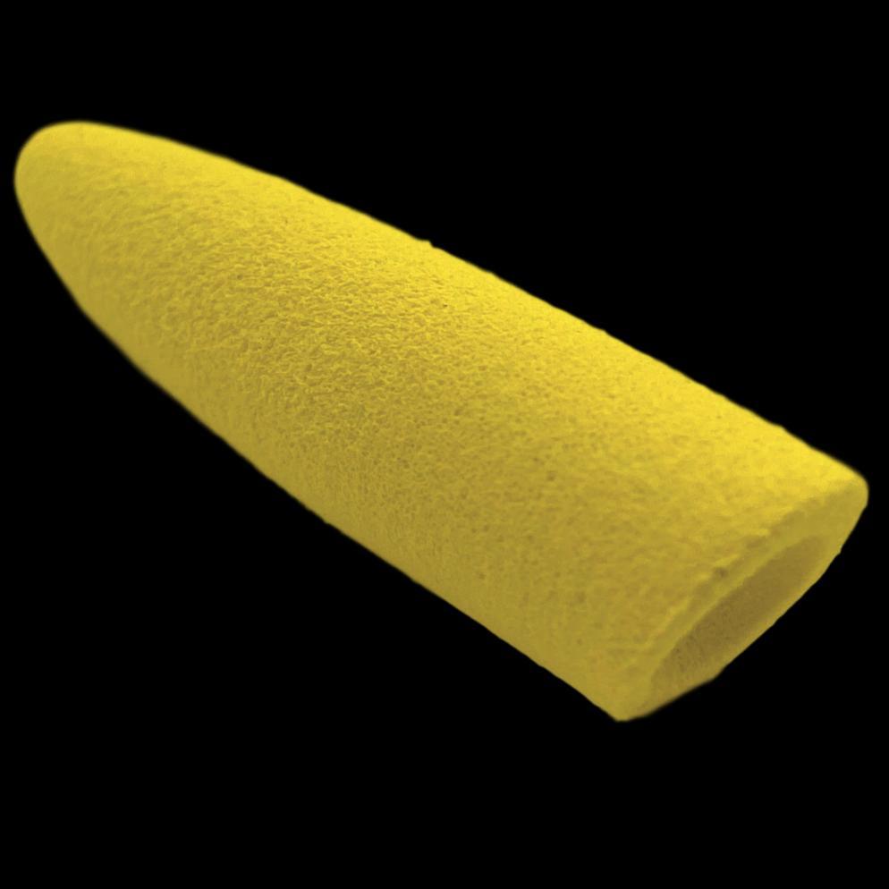 Wapsi Hard Foam Popper Bodies Pencil Popper #1 / Yellow