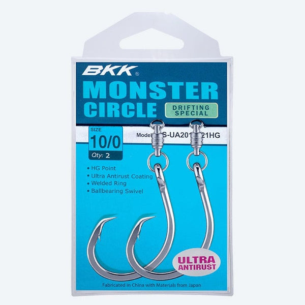 BKK Inline Heavy Circle Hooks UA2012023 - Saltywater Tackle Inc.