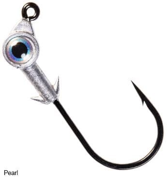 Z-Man Swimbait Eye Jig Head - 3pk Pearl / 1/8oz - 3/0