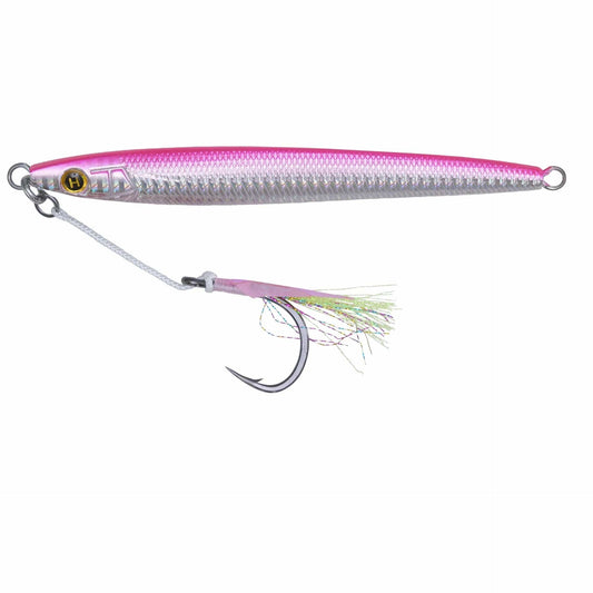 Hogy Sand Eel Jigs w/ Assist Hook 3.5oz - 5" / SE Pink