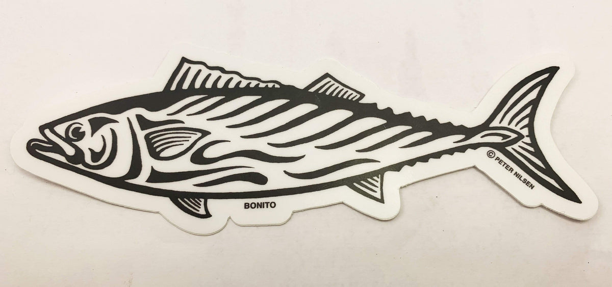 Fish Stickers &quot;Tribal Art&quot; Bonito