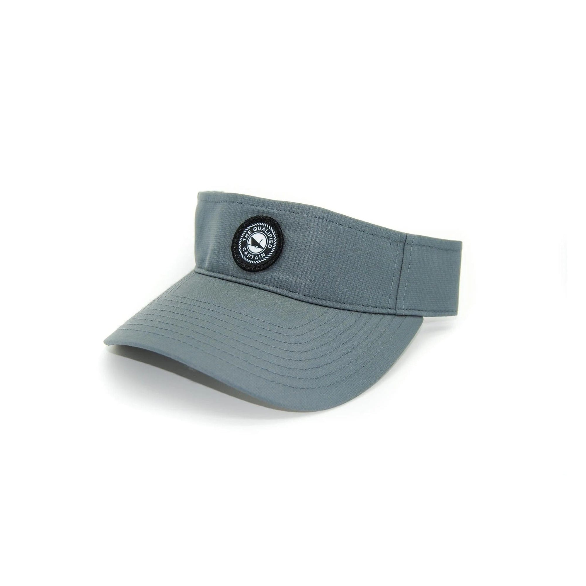 The Qualified Captain Patch Visor Charcoal