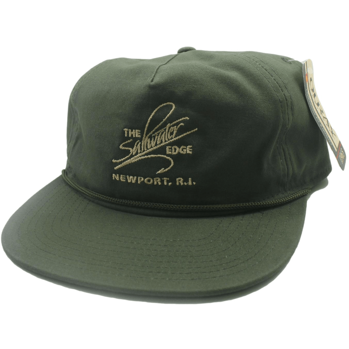 Saltwater Edge Logo Ranger Hat Moss