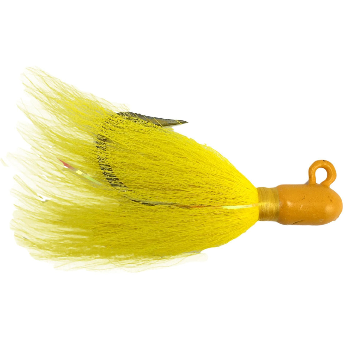MagicTail Bullet Head Bucktails 1/2oz / Yellow