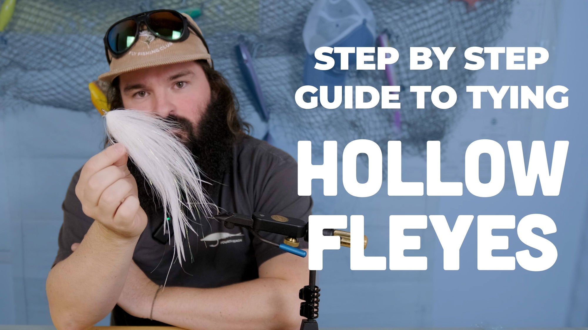 Step by step Hollow Fly Tying Guide