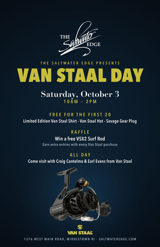 Van Staal Day at The Saltwater Edge, Saturday October 3