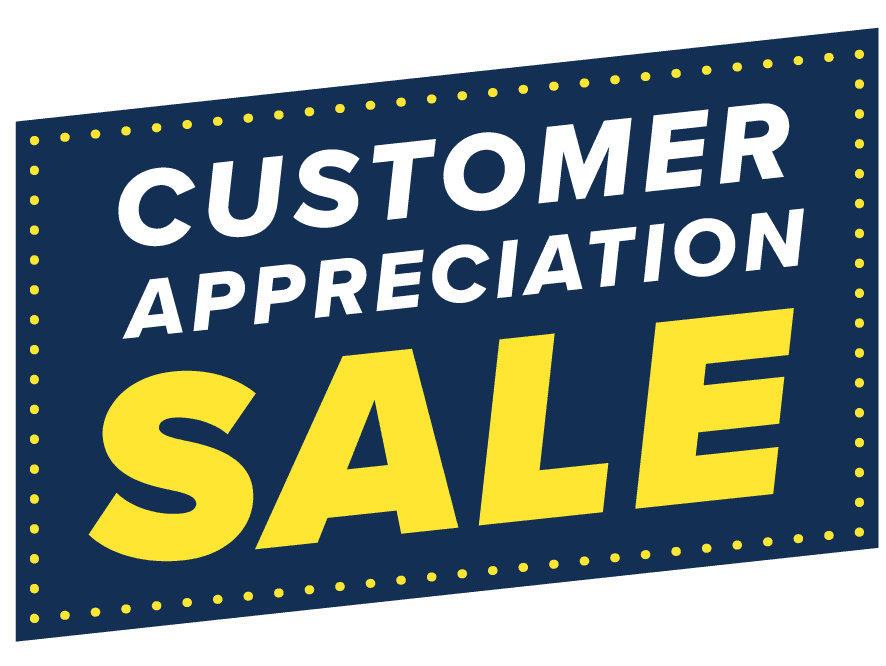 Saltwater Edge Customer Appreciation Sale