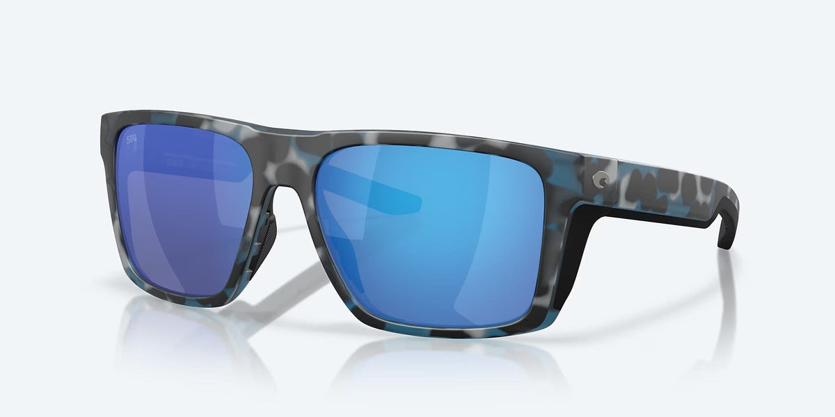 Costa Lido Sunglasses Deep Water Camo Blue Mirror 580G