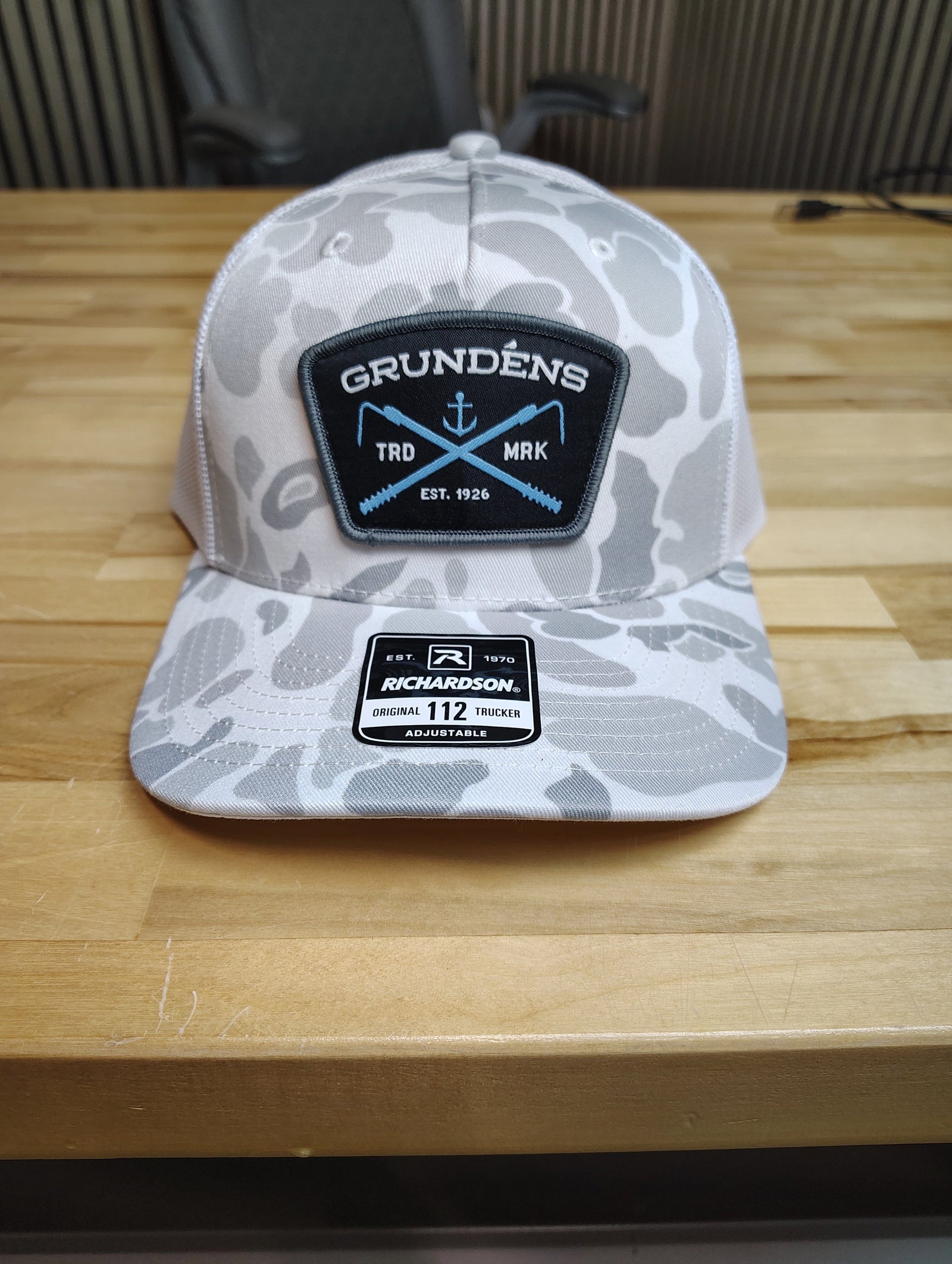 Grundens Gaff Trucker 312 - Squall Camo