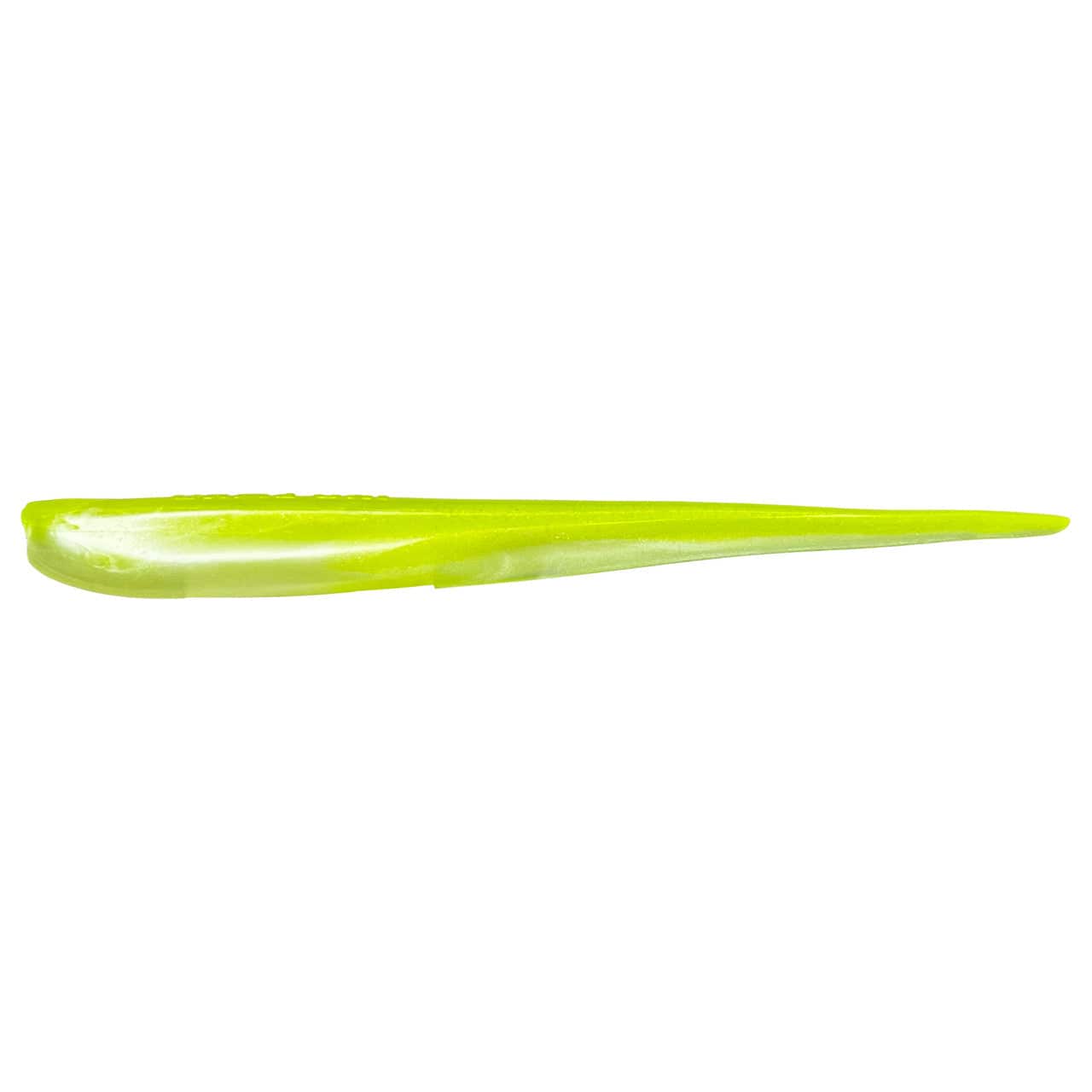 Game On Lures DuraTech Eel Chartreuse/Pearl White / 10"