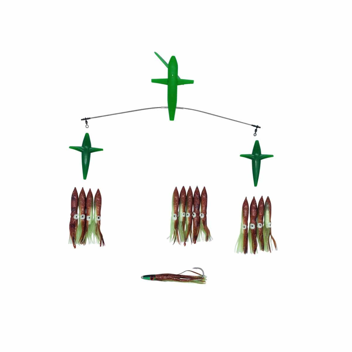Chatter Lures 19" Side Tracker - 9" Floating Squid Sandeel