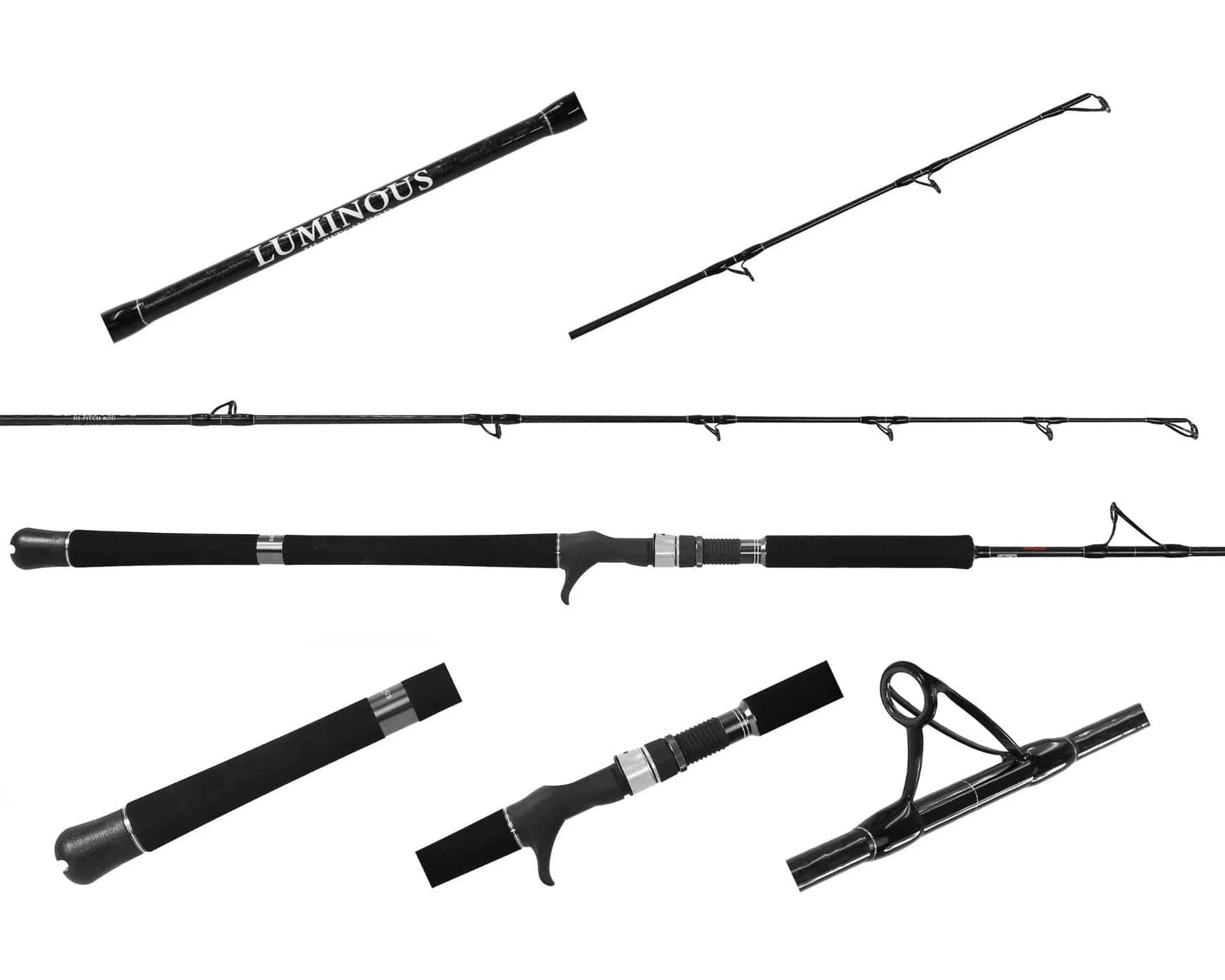 Tsunami Trophy Slow Pitch Jigging Casting Rods | Value