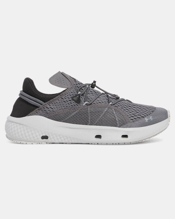 Under Armour Kilchis Fishing Shoes (Gray/Black) 8