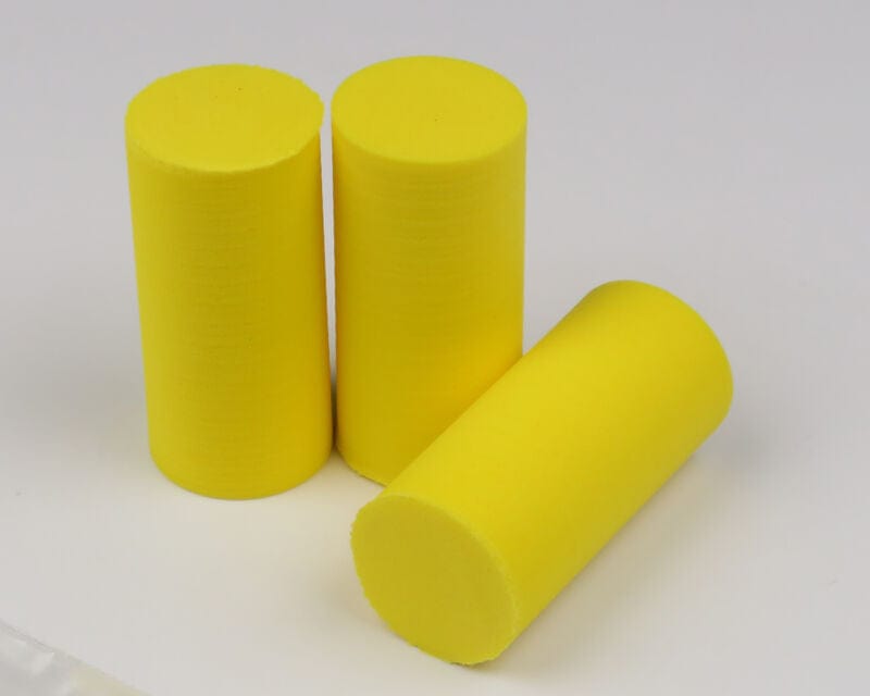 Foam Cylinders 5/8 / Yellow