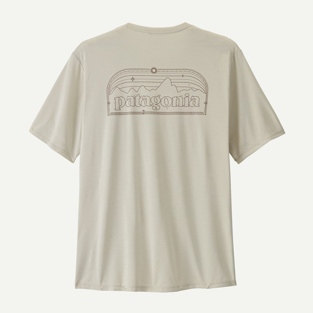 Patagonia Men's Capilene Cool Daily Shirt - P-6 Cosmos XS / Dyno White