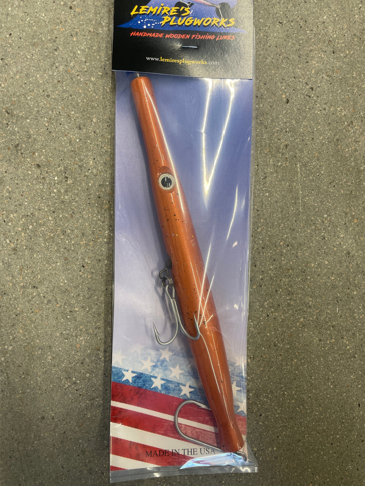 Lemire's Plugworks Senior Needlefish Pissed Squid