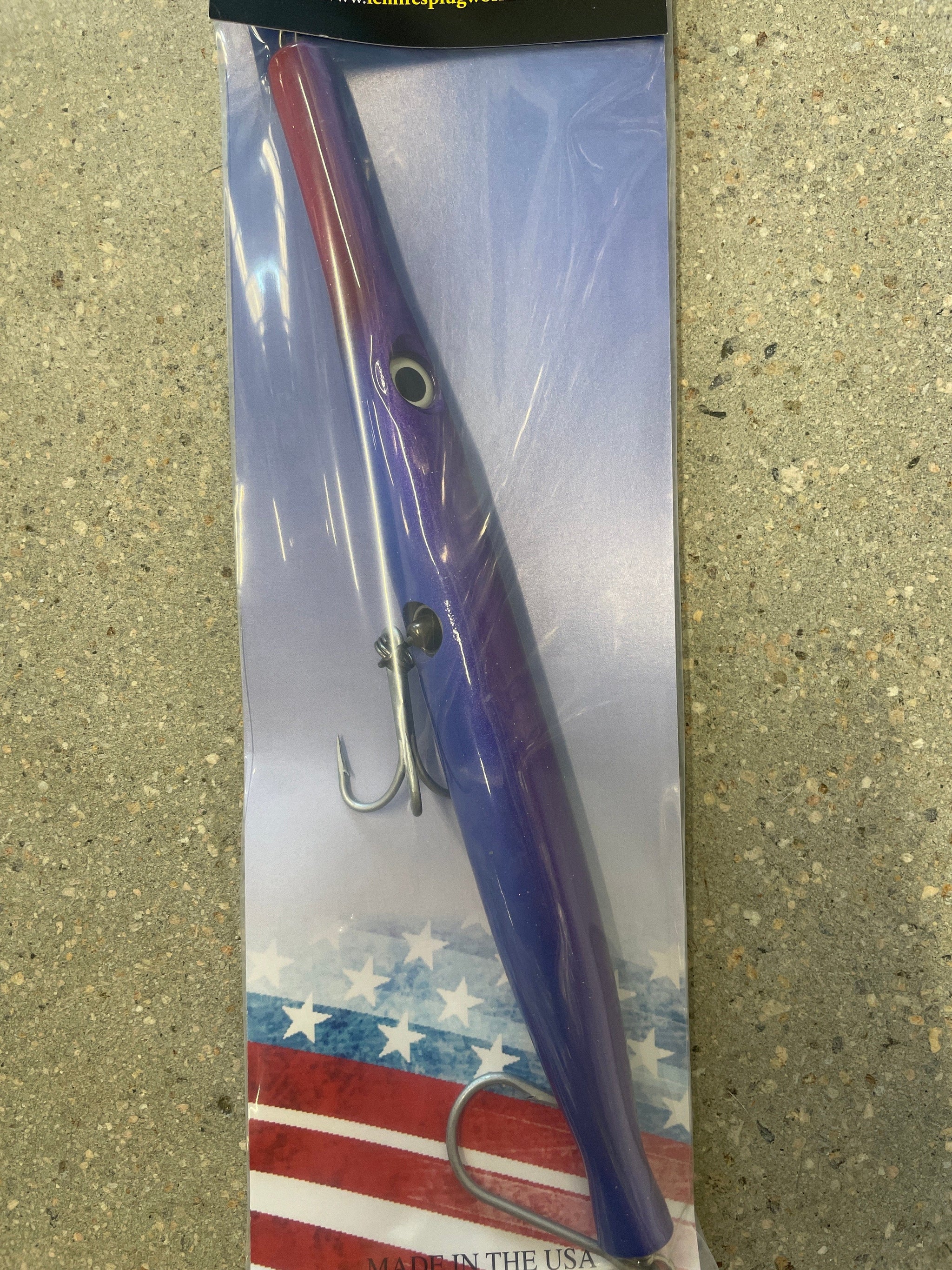 candlefish fish lures Lemire's Plugworks Senior Needlefish