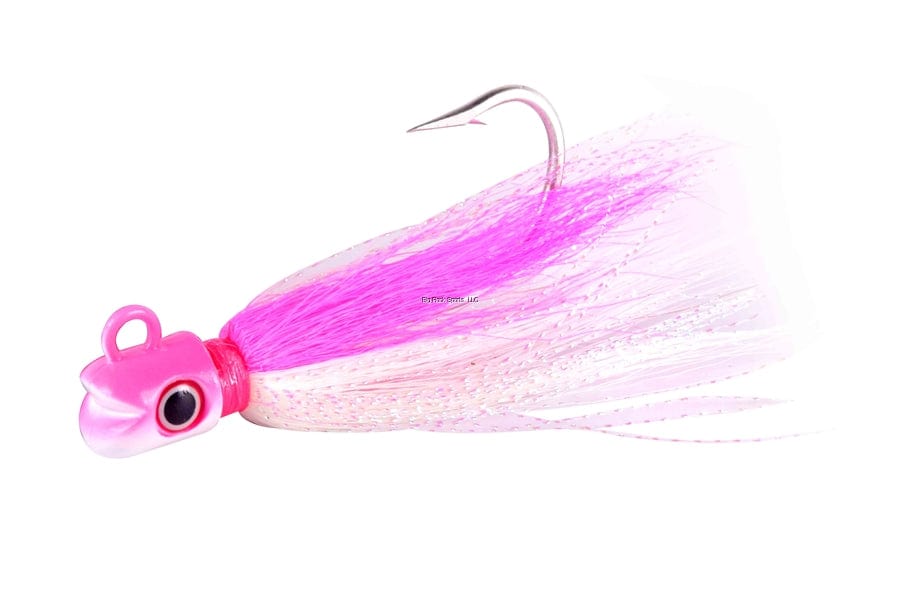 S&amp;S Jigs Smiling Bill Bucktail Jig Pink Lady / 1/2oz