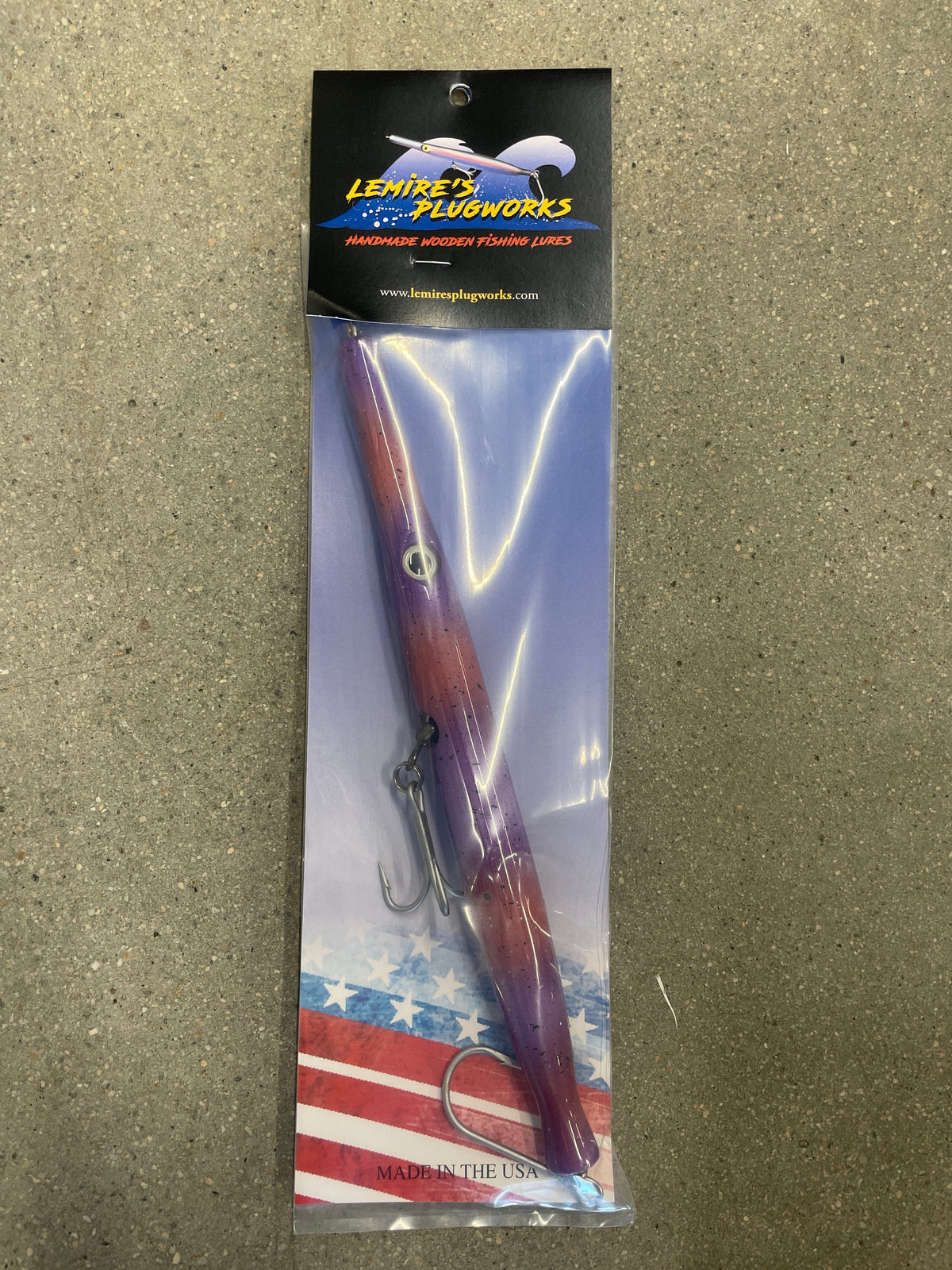 Lemire's Plugworks Senior Needlefish Newport Squid