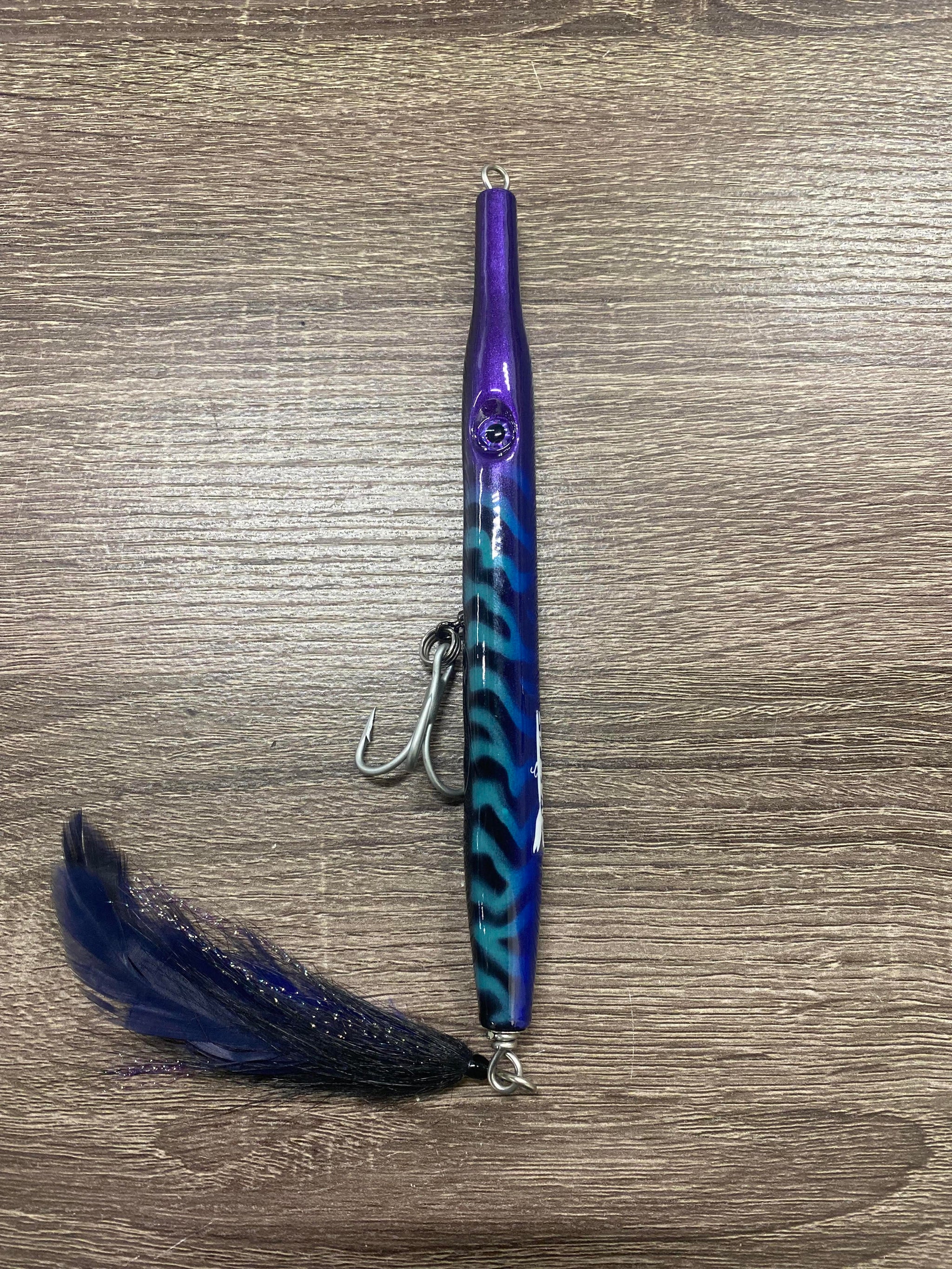 24-7 Lures 7" Needlefish | Slow-Sink Wood Needle - The Saltwater Edge 24-7 Lures 7" Needlefish | Slow-Sink Wood Needle - The Saltwater Edge