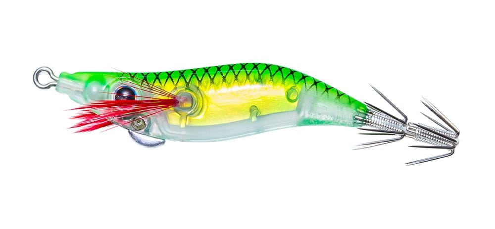 Yo-Zuri Mini Squid Jig Luminous Green