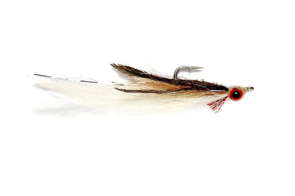 Half N Half Clouser Minnow 1 / Tan/White