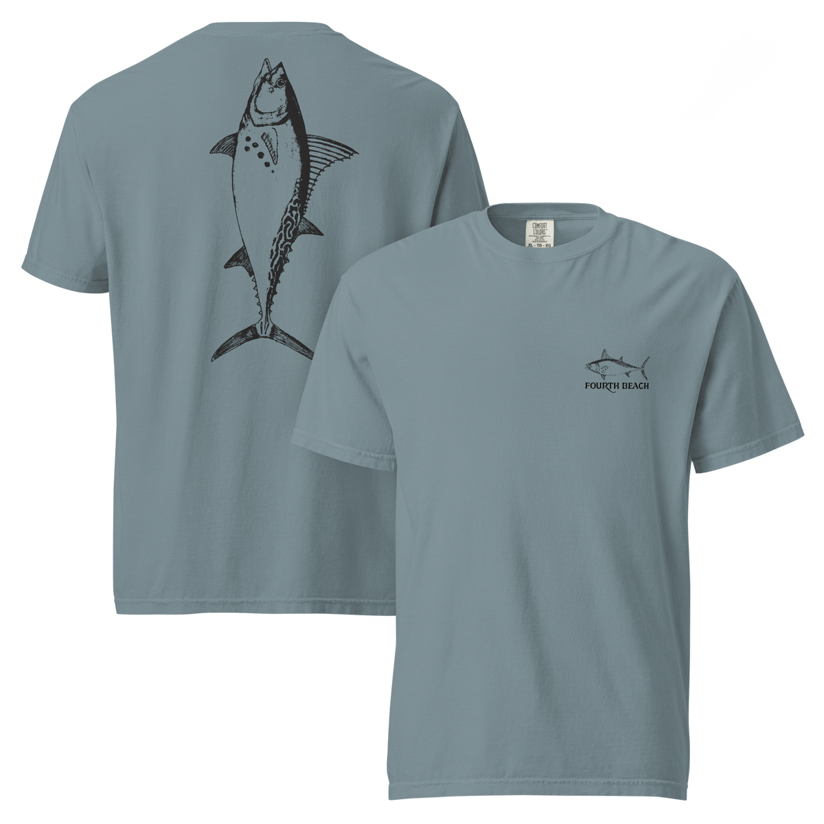 Fourth Beach Albie T-Shirt Ice Blue / S