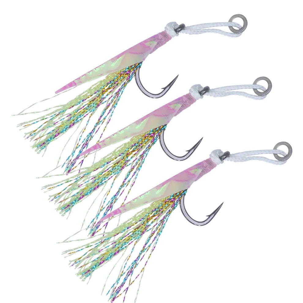 Hogy Teaser Assist Hook - Mustad Hoodlum Hook