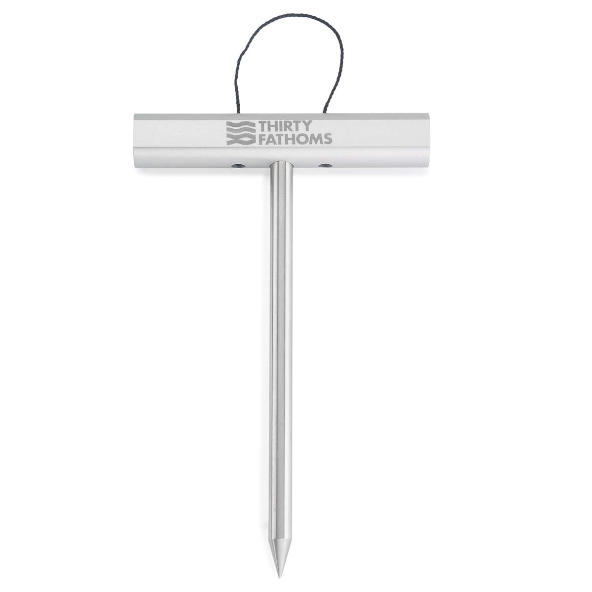Thirty Fathoms Fish Spike Anodized Aluminum (Silver)