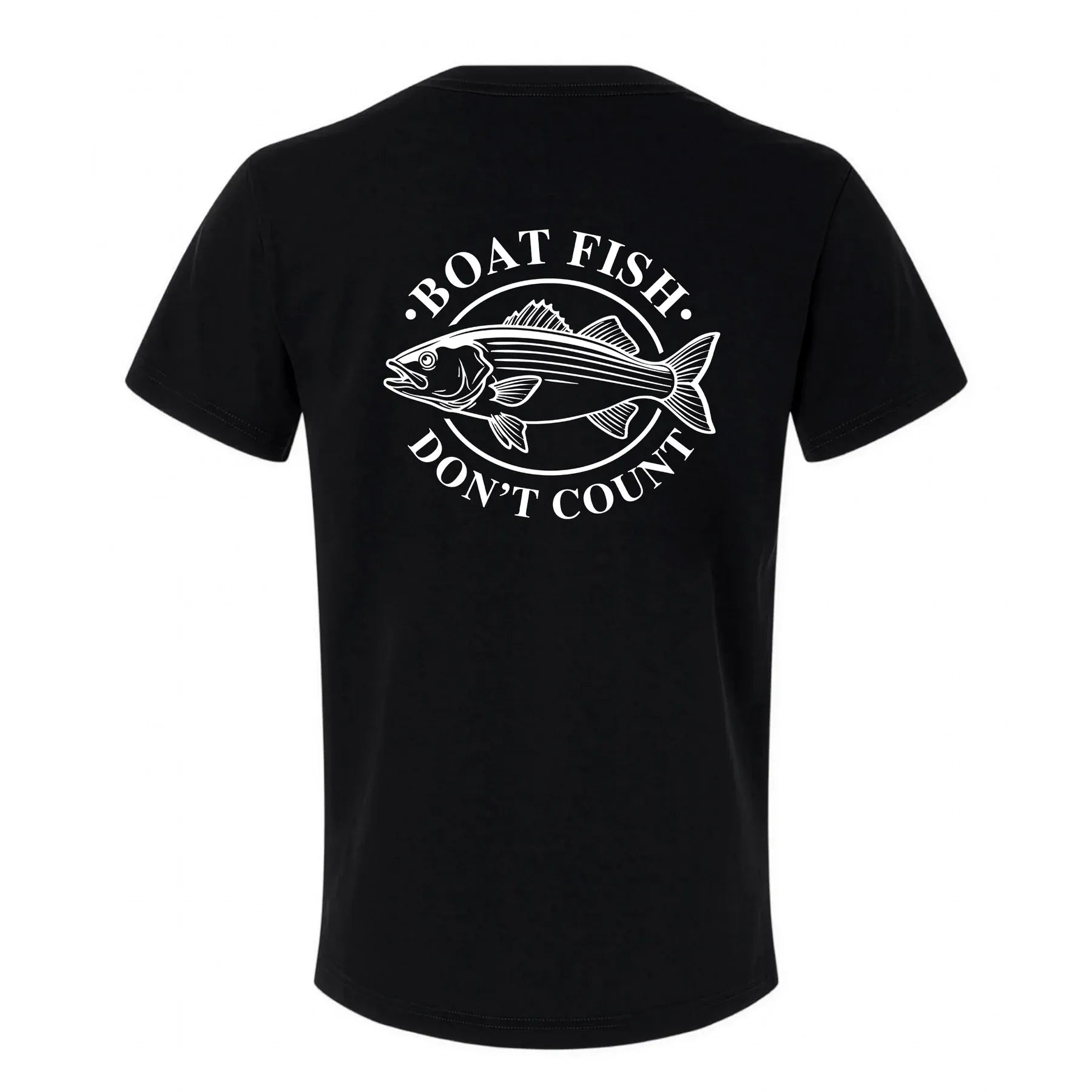 Phase Gear Boat Fish Don't Count T-Shirt