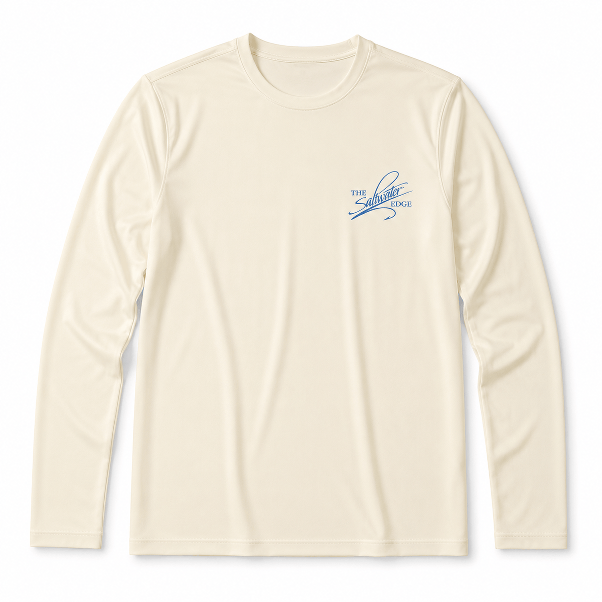Saltwater Edge Cloud Coast Long Sleeve Sun Shirt Natural / Small