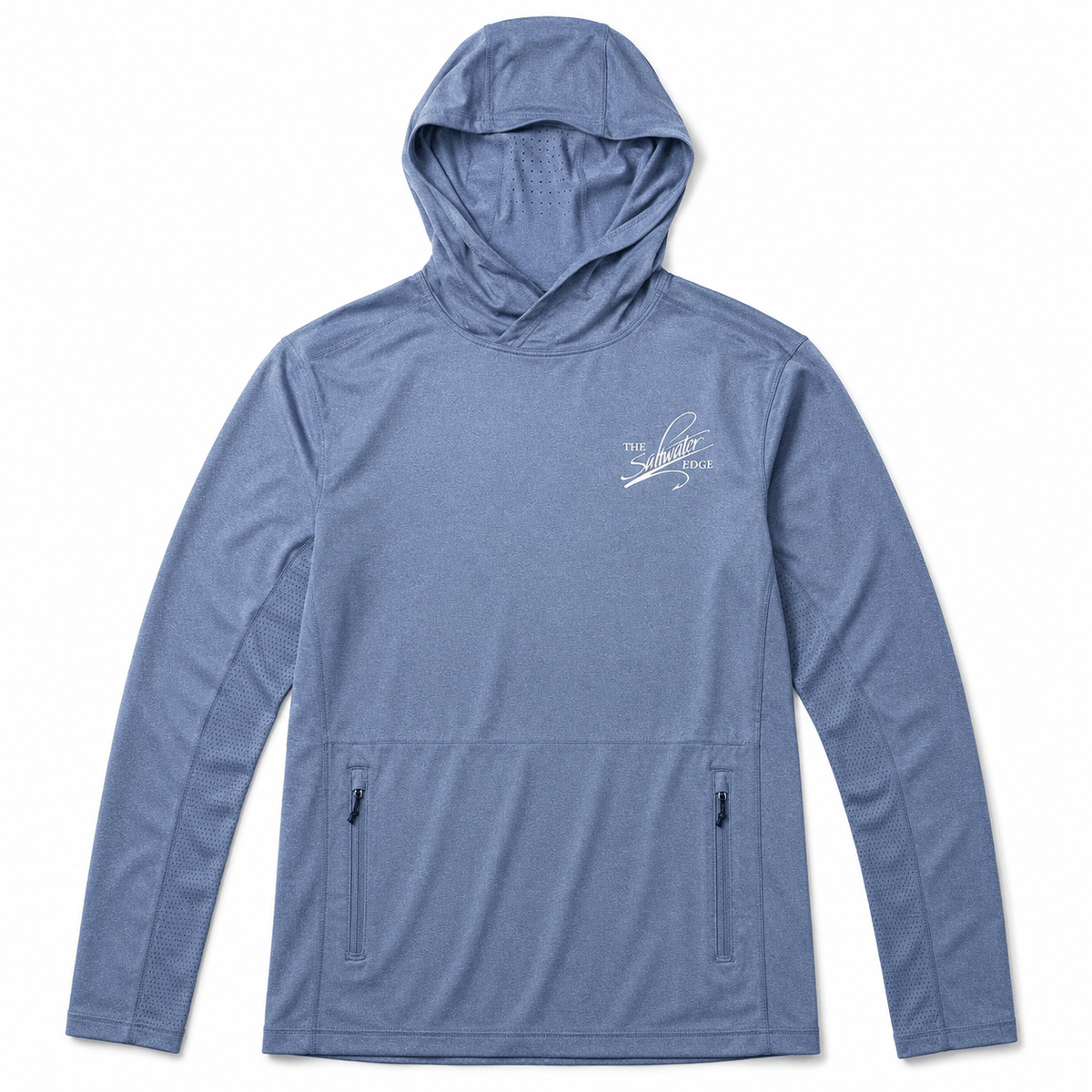 Saltwater Edge SunTech Performance Hoodie Blue / S