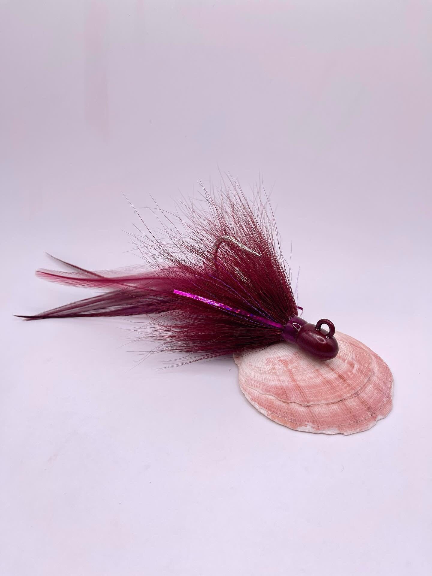 Ledge Lord Bullet Head Bucktails Vino Veritas / 1/2oz