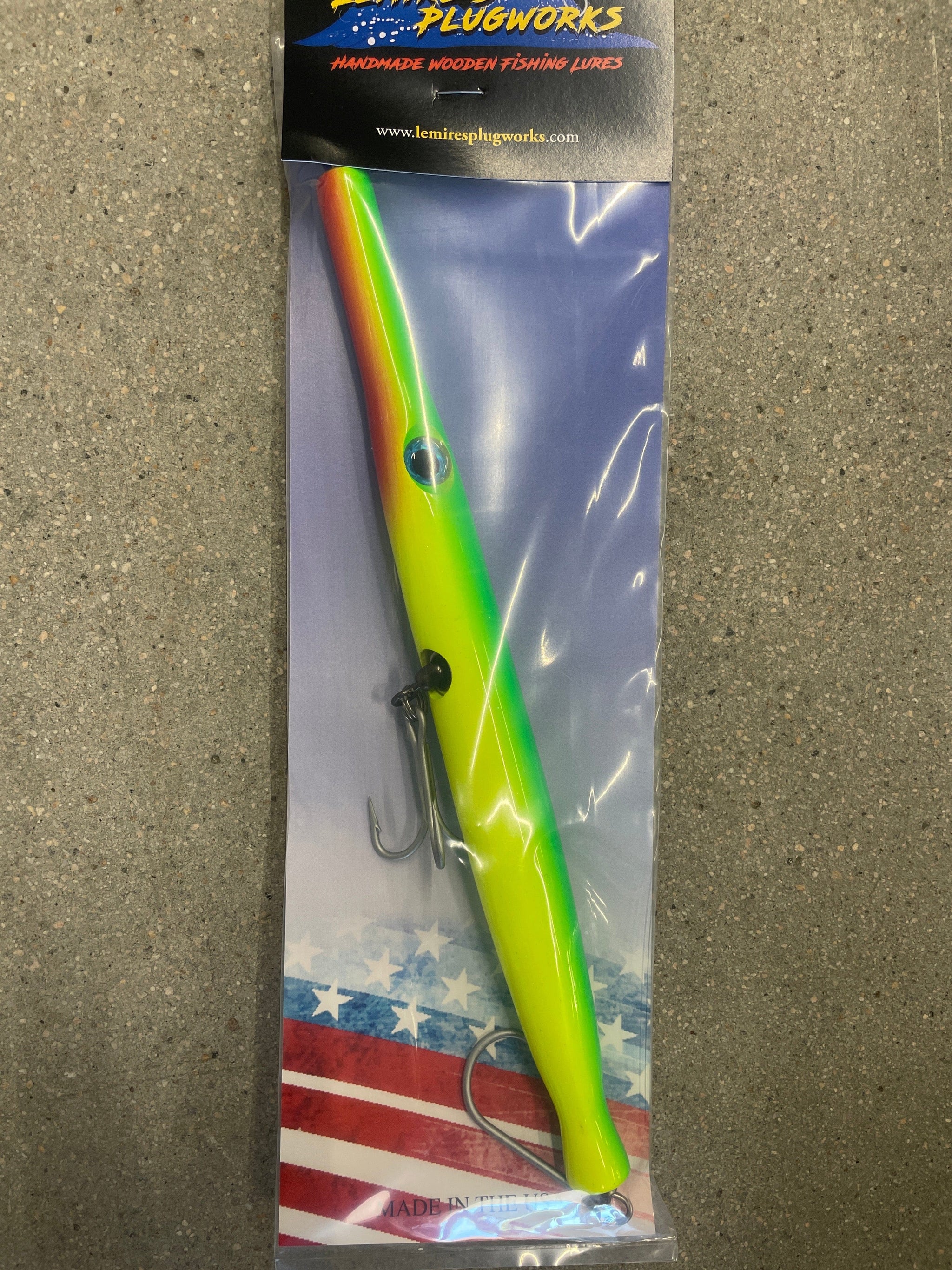 beachmaster fishing lures Lemire's Plugworks Senior Needlefish